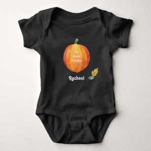 Sweet Pumpkin-Baby Romper