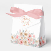 Sweet Pumpkin Floral Baby shower Bedankdoosjes (Voorkant Zijde)