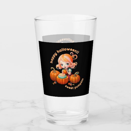 Sweet pumpkin  glas (Voorkant)