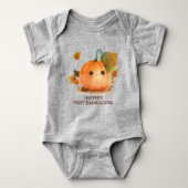 Sweet Pumpkin Herfst Baby shower Romper (Voorkant)