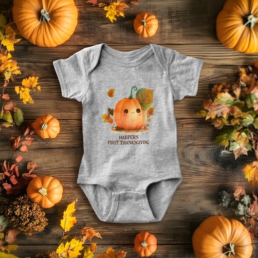 Sweet Pumpkin Herfst Baby shower Romper