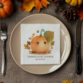 Sweet Pumpkin Herfst Baby shower Servet