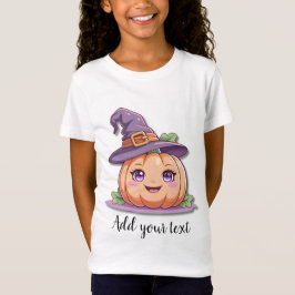 Sweet Pumpkin Magic – Halloween T-Shirt for Girls