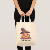 Sweet Pumpkin Magic – Large Halloween Tote Bag (Voorkant (product))