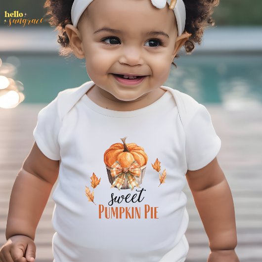 Sweet Pumpkin Pie Fall Romper