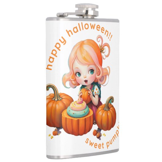 Sweet pumpkin Water Bottle Heupfles (Rechts)