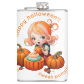 Sweet pumpkin Water Bottle Heupfles (Voorkant)