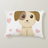 Sweet Puppy Accent Kussen (Achterkant)