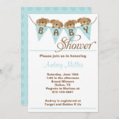 Sweet puppy baby douche Uitnodigingen (Voorkant / Achterkant)