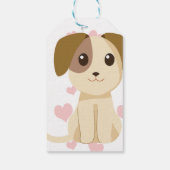 Sweet Puppy Cadeaulabel (Achterkant)