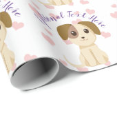 Sweet Puppy  Cadeaupapier (Rol Hoek)