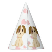 Sweet Puppy Feesthoedjes (Achterkant)