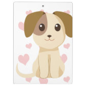 Sweet Puppy Klembord (Achterkant)