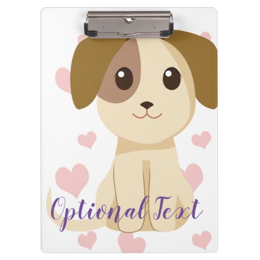 Sweet Puppy Klembord (Voorkant)