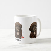 Sweet Puppy Love Design van HavaHug Koffiemok (Voorkant rechts)
