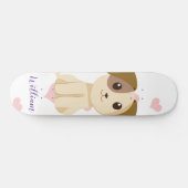 Sweet Puppy  Persoonlijk Skateboard (Horizontaal)