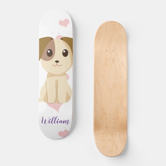 Sweet Puppy  Persoonlijk Skateboard (Voorkant)