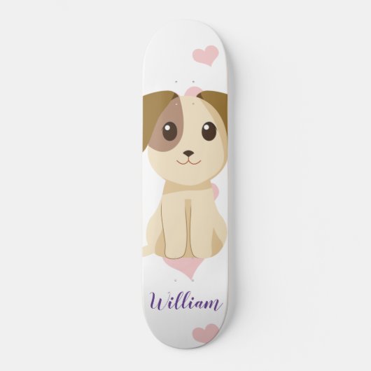 Sweet Puppy  Persoonlijk Skateboard (Voorkant)