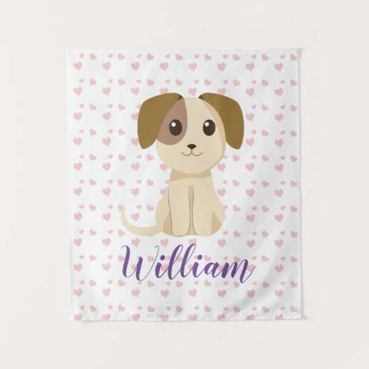 Sweet Puppy Wandkleed (Voorkant)