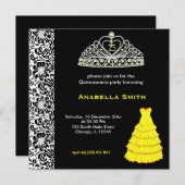 Sweet Quinceanera Kaart (Voorkant / Achterkant)