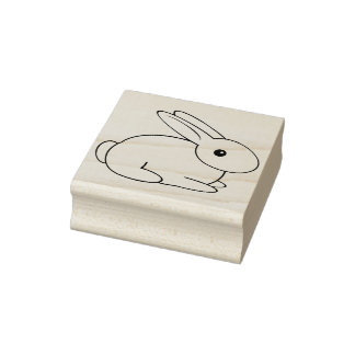 Sweet Rabbit Rubber Stamp Rubberstempel