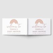 Sweet Rainbow Baby shower Welkom Gastenboek (Volledig)
