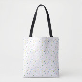 Sweet Rainbow Sprinkle Canvas tas (Voorkant)