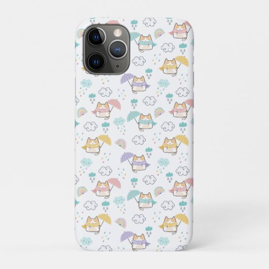 Sweet Rainy Day Pattern Case-Mate iPhone Case (Achterkant)
