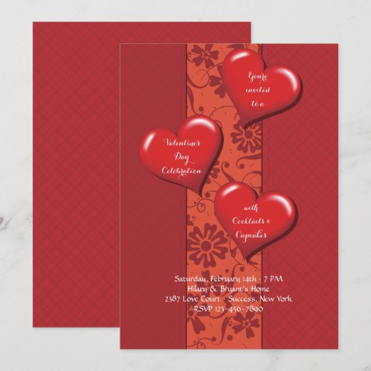 Sweet Rapture Valentijnsdag Kaart (Voorkant / Achterkant)