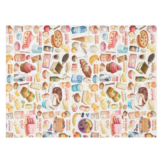 Sweet Recepten Tafelkleed (Voorkant (Horizontaal))