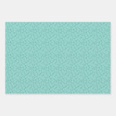 Sweet Red Blue Aardbeien Witte Bloemen Patroon Inpakpapier Vel (Voorkant 3)