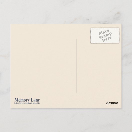 Sweet Red Cherries Briefkaart (Achterkant)