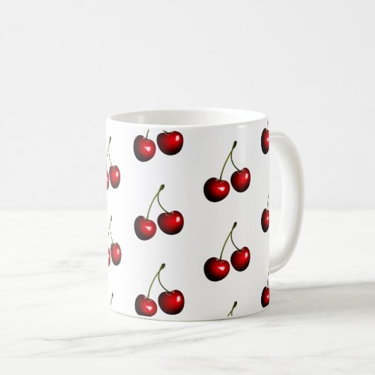 Sweet Red Cherries Mok (Voorkant rechts)