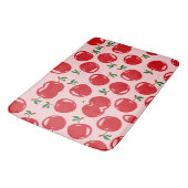 Sweet Red Cherry Pattern Badmat (Gekanteld)