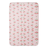 Sweet Red Cherry Pattern Badmat (Voorkant Verticaal)