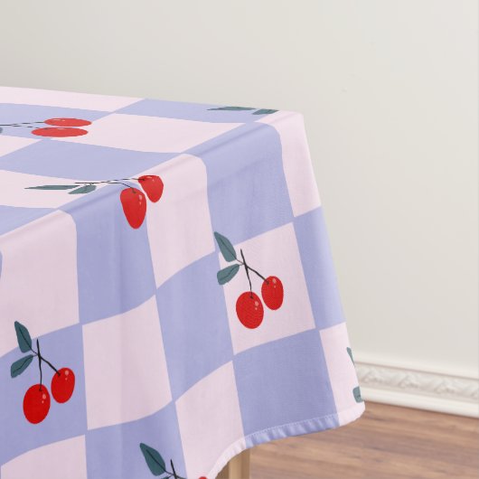 Sweet Red Cherry Pattern Tafelkleed (Voorbeeld)