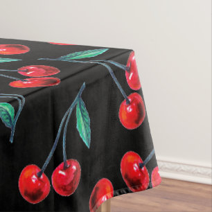 Sweet Red Cherry Pattern Tafelkleed