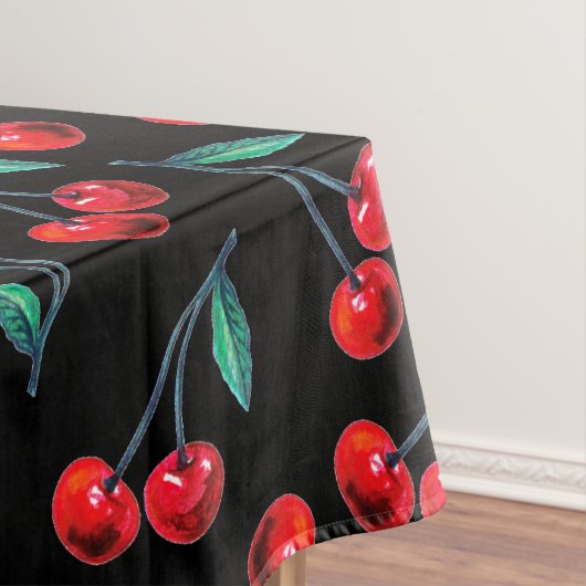 Sweet Red Cherry Pattern Tafelkleed (Voorbeeld)