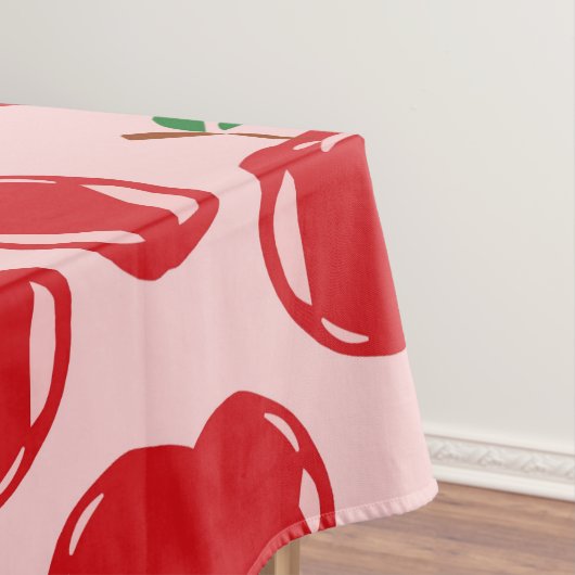 Sweet Red Cherry Pattern Tafelkleed (Voorbeeld)