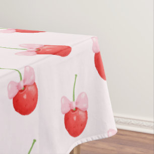 Sweet Red Cherry Pattern Tafelkleed