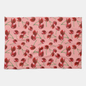 Sweet Red Cherry Pattern Theedoek (Horizontaal)