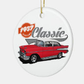 Sweet Red Classic Keramisch Ornament (Links)