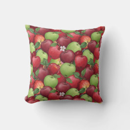 Sweet Red & Crisp Green Apple Patch Kussen