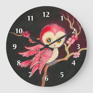 Sweet Red Owl Grote Klok