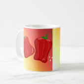 Sweet Red Peppers Koffiemok (Voorkant links)