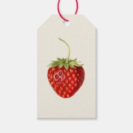 Sweet Red Strawberry beroemd gemaakt door Louis C. Cadeaulabel