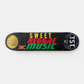 SWEET REGGAE MUSIC JMT 7 3/4-inch skateboard Decli (Horizontaal)