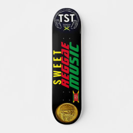 SWEET REGGAE MUSIC JMT 7 3/4-inch skateboard Decli