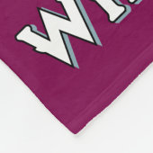 Sweet Reindeer Photo Christmas Wreath Christmas Fleece Deken (Hoek)