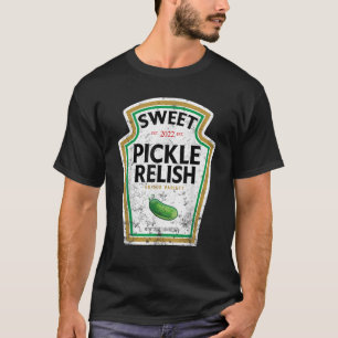 Sweet Relish Grappig Halloween Kruid Groene Pick T-shirt
